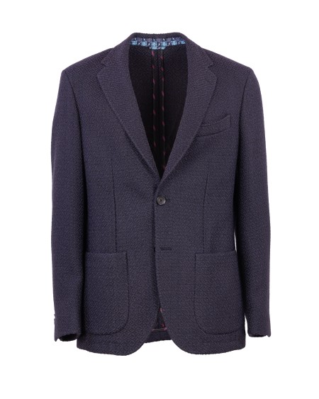 Shop ETRO  Giacca: Etro giacca monopetto.
Revers.
Maniche lunghe.
Tasche applicate.
Taschino su petto.
Doppio spacco posteriore.
Chiusura con tre bottoni.
Composizione: 74% Acrilico 26% Poliestere.
Fabbricato in Italia.. 1G556 0112-0200